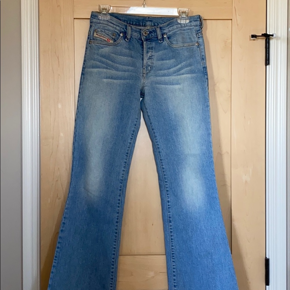 Diesel wide leg jeans